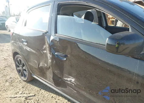 2022 Mitsubishi Mirage Black Edition z USA, uszkodzony, nr VIN ML32AWHJ4NH006790